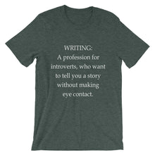 Writing t-shirt