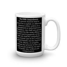 Fifth Amendment Mug