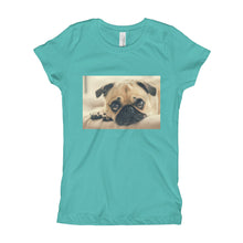 Girl's T-Shirt - Pug.