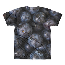 Blueberries Sublimation men’s crewneck t-shirt