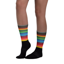 Rainbow Pattern foot socks