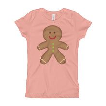 Girl's T-Shirt - Gingerbread Man