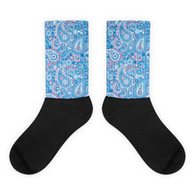 Paisley foot socks