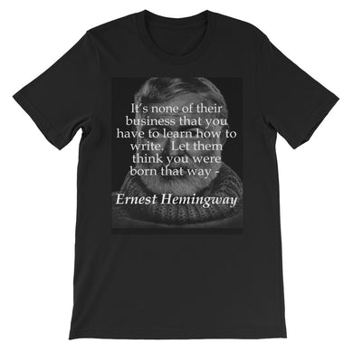 Learn to write t-shirt