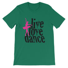 Live Love Dance t-shirt