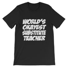 World's Okayest Substitute Teacher t-shirt