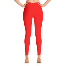 Red Yoga Leggings