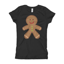 Girl's T-Shirt - Gingerbread Man