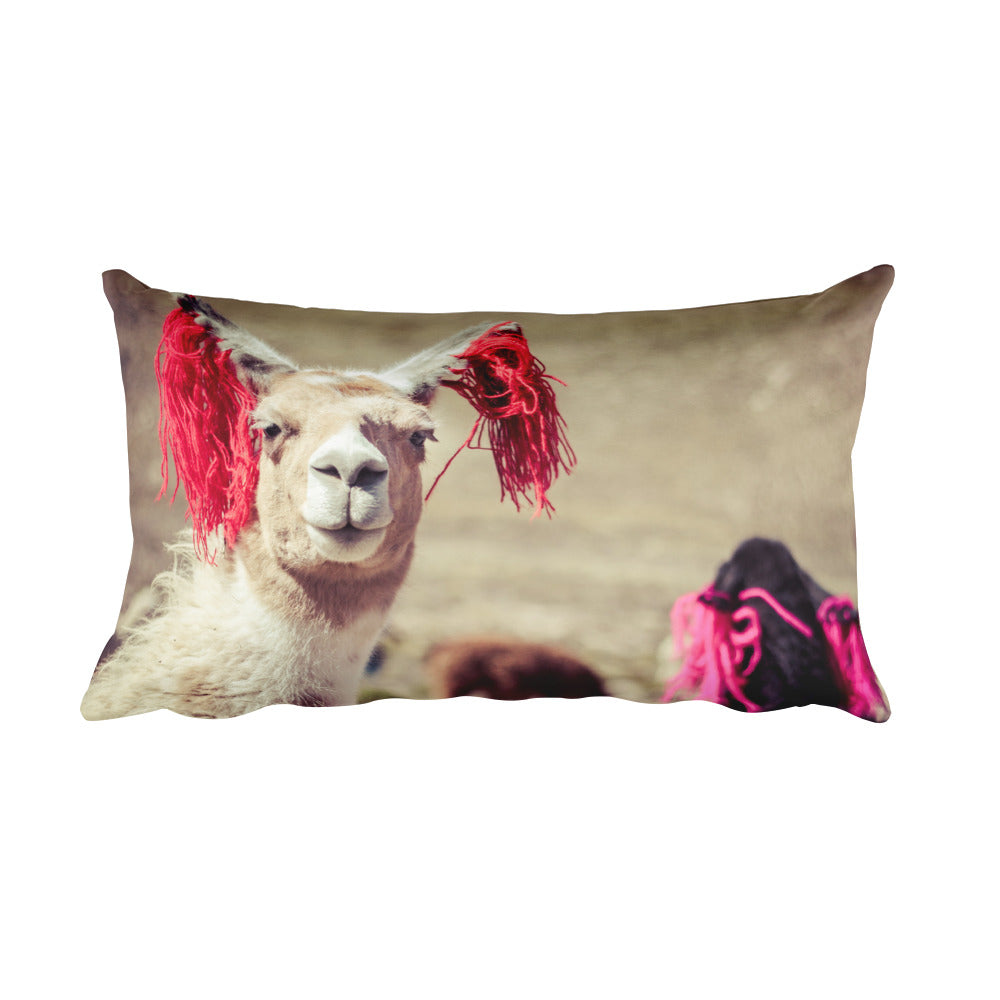 Peruvian Llama Pillow