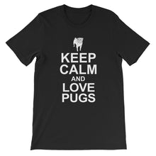 Keep Calm and Love Pugs t-shirt