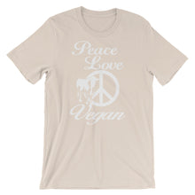Peace Love Vegan t-shirt
