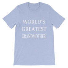 World's Greatest Grandmother t-shirt