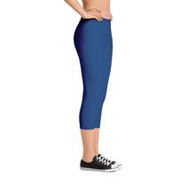 Navy Capri Leggings