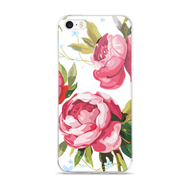 Flower Pattern iPhone 5/5s/Se, 6/6s, 6/6s Plus Case
