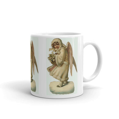 Vintage Christmas Angel Mug