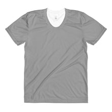 Gray women’s crew neck t-shirt