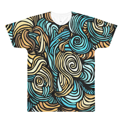 Pattern Sublimation men’s crewneck t-shirt