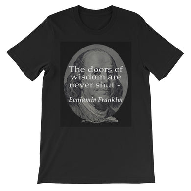 The doors of wisdom t-shirt