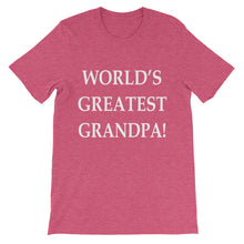 World's Greatest Grandpa t-shirt