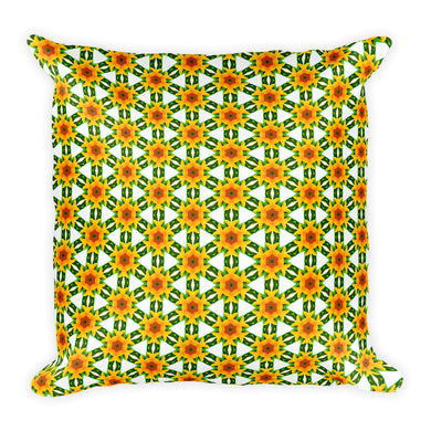 Flower Pattern Pillow