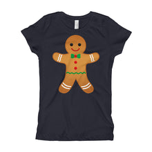Girl's T-Shirt - Gingerbread Man