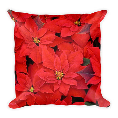 Poinsettia Pillow