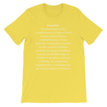 Preamble t-shirt