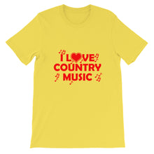 I Love Country Music t-shirt