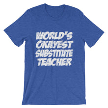 World's Okayest Substitute Teacher t-shirt