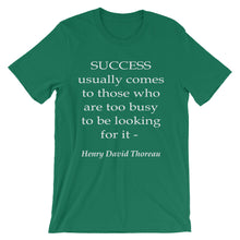 Success usually comes to those