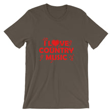 I Love Country Music t-shirt
