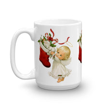 Vintage Christmas Angel Mug