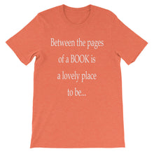 Between the pages of a book t-shirt