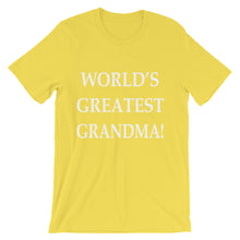 World's Greatest Grandma t-shirt