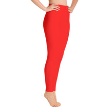 Red Yoga Leggings