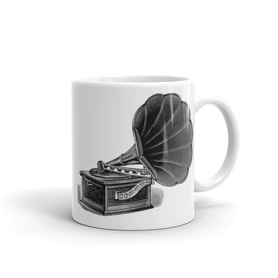 Vintage Victrola Mug