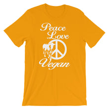 Peace Love Vegan t-shirt