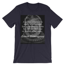 A writer of fiction t-shirt