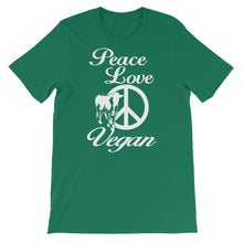 Peace Love Vegan t-shirt
