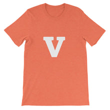 V Short-Sleeve Unisex T-Shirt