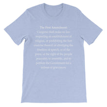 First Amendment t-shirt