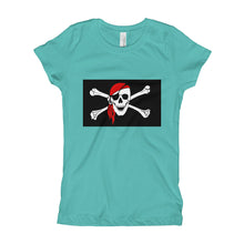 Girl's T-Shirt - Pirate Flag