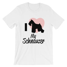 I Love My Schnauzer t-shirt