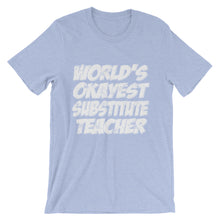 World's Okayest Substitute Teacher t-shirt