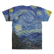 Starry Night Sublimation men’s crewneck t-shirt