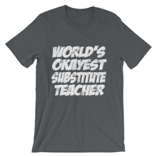 World's Okayest Substitute Teacher t-shirt