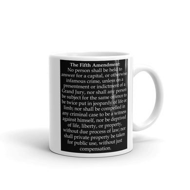 Fifth Amendment Mug