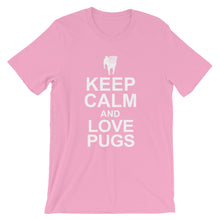 Keep Calm and Love Pugs t-shirt