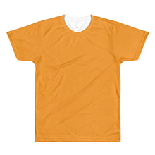 Orange men’s crewneck t-shirt