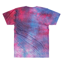 Tie Dye Sublimation men’s crewneck t-shirt